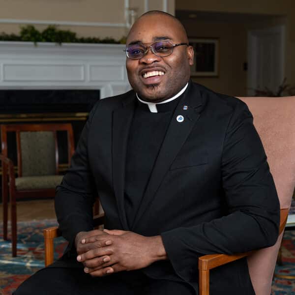 Future priest from Congo has a heart of service